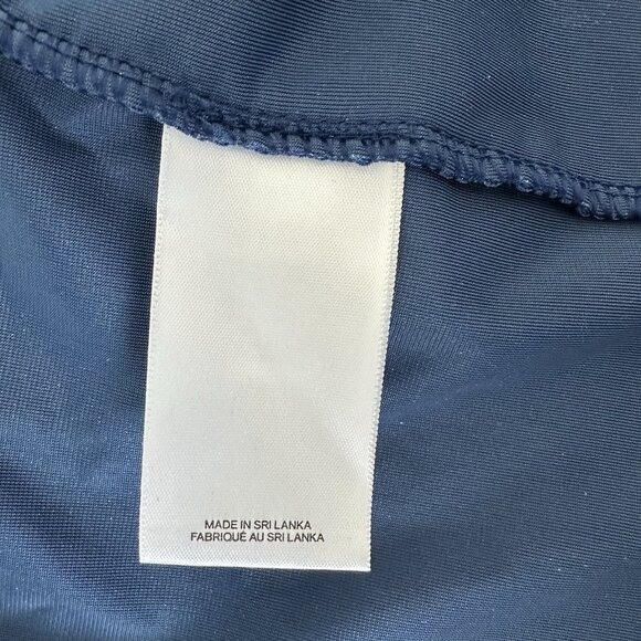 Express Faux Wrap Mini Dress Size XL Navy Blue Velvet Ruched - Picture 10 of 11